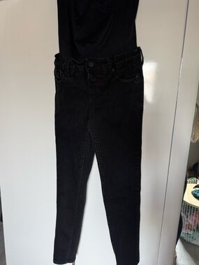 BLANQI Black Maternity Denim Support Jeans